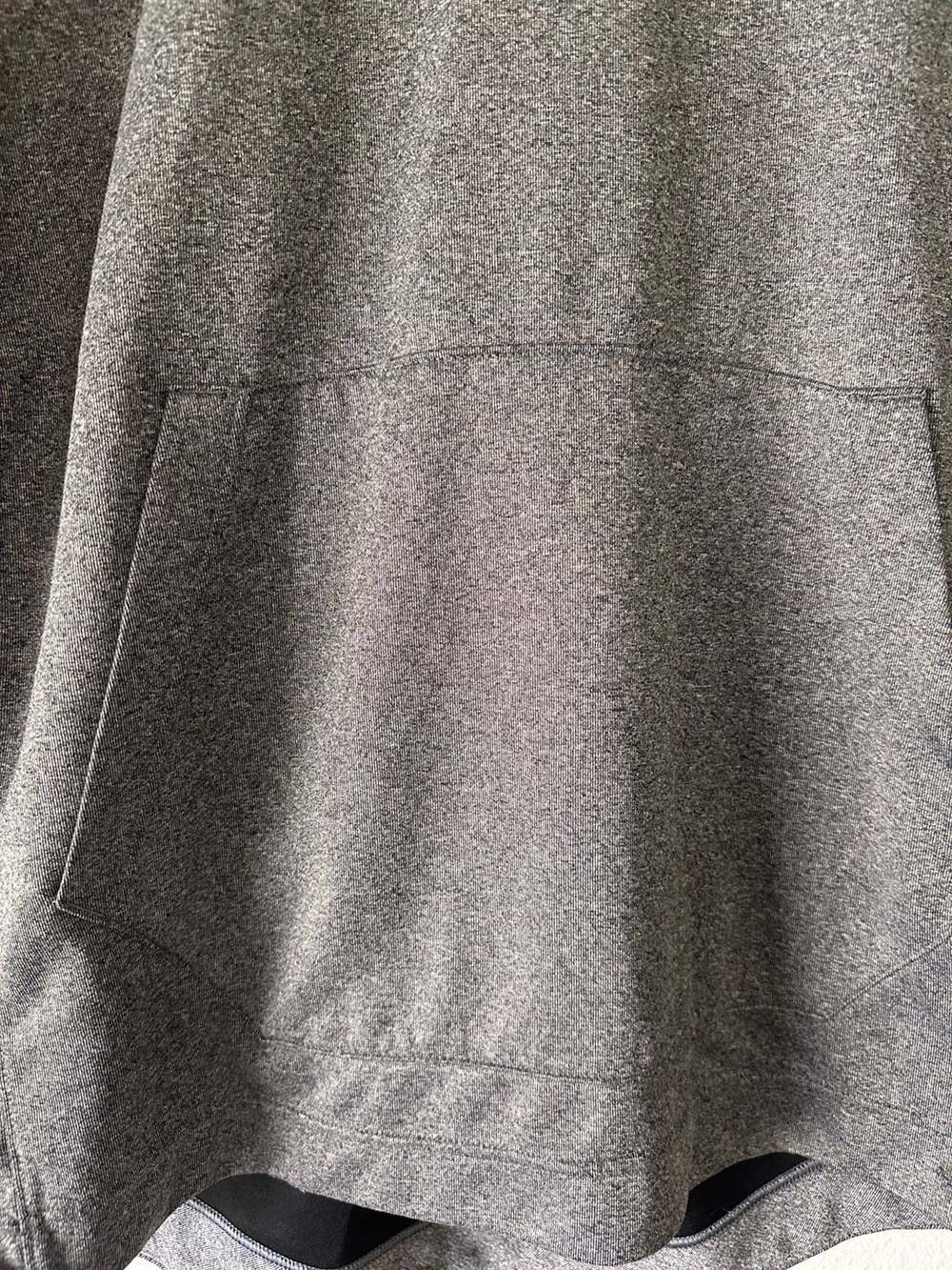 Nike Dri-FIT Spotlight Short Sleeve Hoodie Mens Size L Gray - Picture 2 of 7